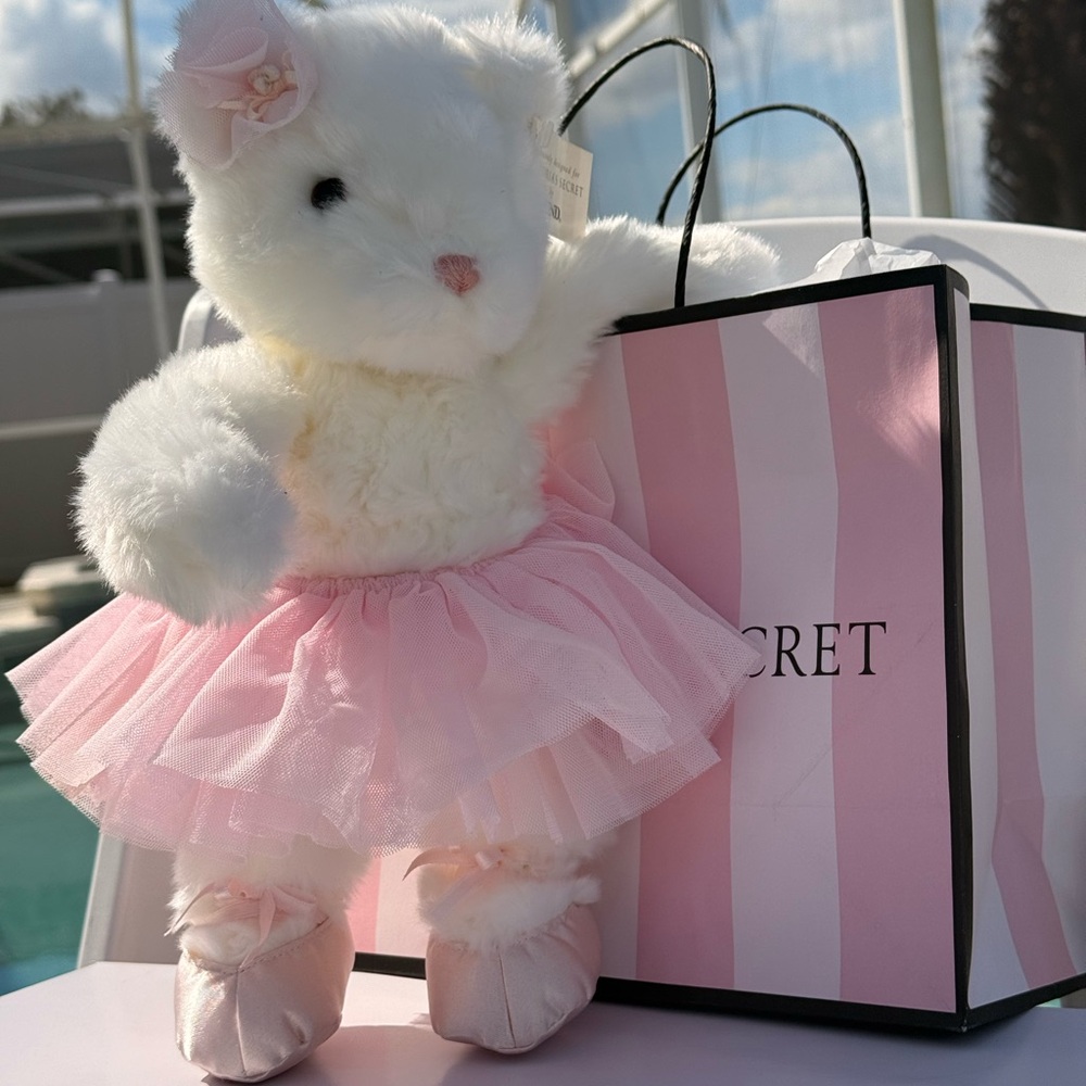 Victoria's Secret White Plush Fabric